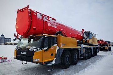 Вездеходный автокран Sany SAC4500T